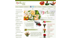 Desktop Screenshot of exoticasflores.cl